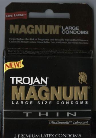 Trojan Magnum Thin 3 Pack - Click Image to Close