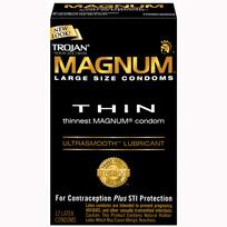 Trojan Magnum Thin 12 Pack - Click Image to Close