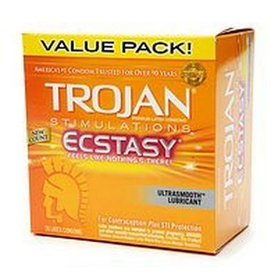 Trojan Stimulations Ecstasy 26 Pack - Click Image to Close