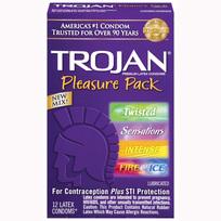 Trojan Pleasure Pack 12 Pack - Click Image to Close