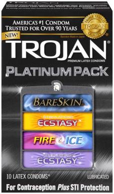 Trojan Platinum 10 Pack - Click Image to Close
