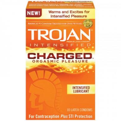 Trojan Intensified Charged 10 Pack - Click Image to Close