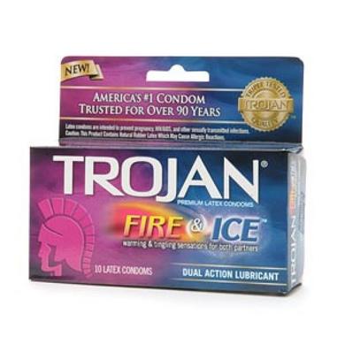 Trojan Pleasures Fire and Ice 10 Pack - Click Image to Close