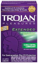 Trojan Extended Pleasure 12Pk