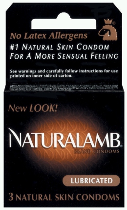 Trojan Natural Lamb Condoms 3Pk. - Click Image to Close