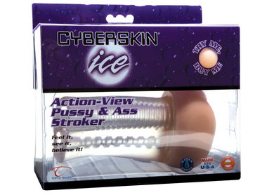 Cyberskin Ice Pussy and Ass Stroker