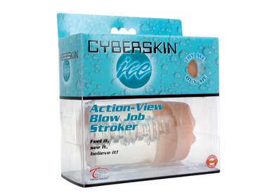Cyberskin Ice Blowjob Stroker - Click Image to Close