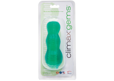 Climax Gems Emerald Hand Job Stroker - Click Image to Close