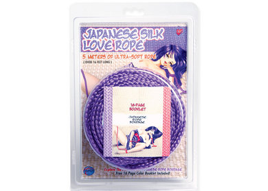 Japanese Love Rope 5M Purple - Click Image to Close