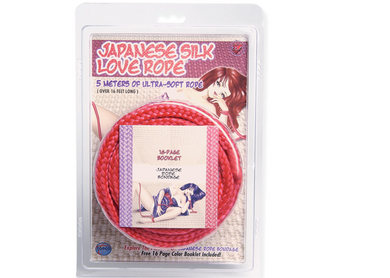 Japanese Love Rope 5M Red - Click Image to Close