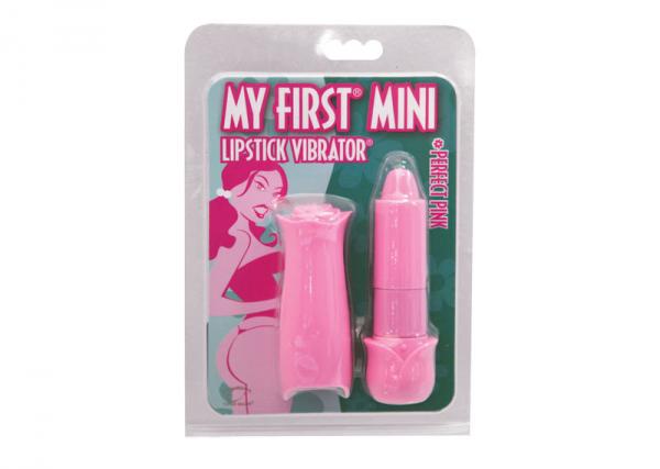 My First Lipstick Vibrator, Perfect Pink - Click Image to Close