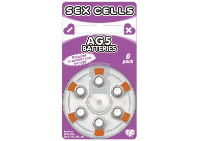 Sex Cells Ag5 Batteries 6 Pack