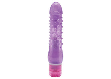 Climax Gems Beaded Lavender Vibrator - Click Image to Close