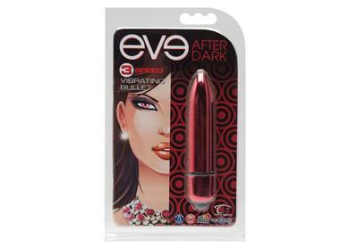 Eve After Dark Vibrating Bullet Bullet Crimson - Click Image to Close