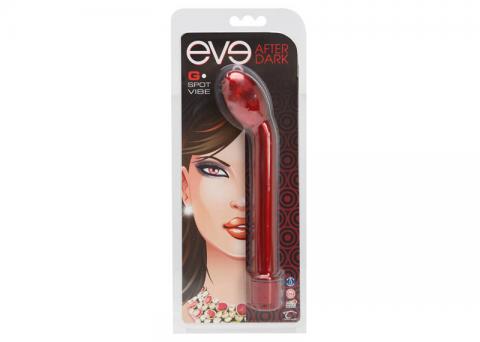 Eve After Dark G-Spot Vibe Crimson - Click Image to Close