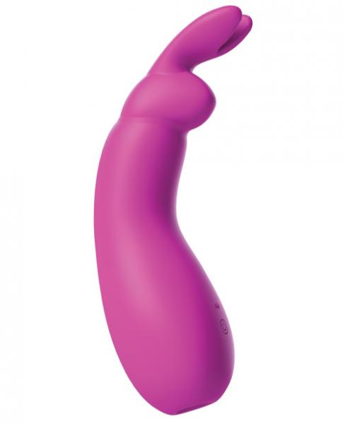 Foxy Bunny Rechargeable Clitoral Vibrator Magenta - Click Image to Close