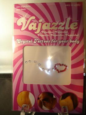 Vajazzle Heart Kite Crystal Tattoo - Click Image to Close