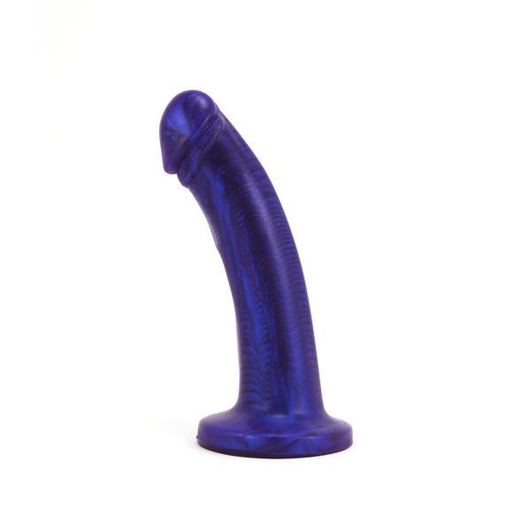 Leo Purple Shimmer Dildo - Click Image to Close
