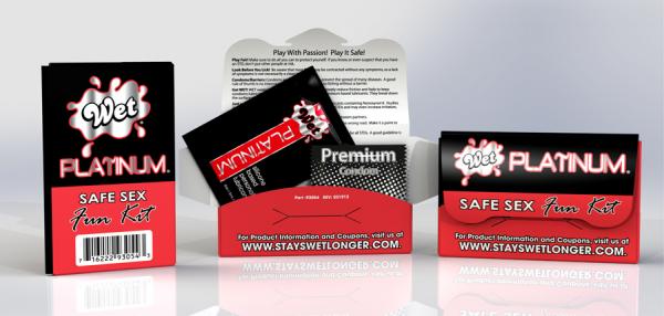 Wet Platinum Safe Sex Kit