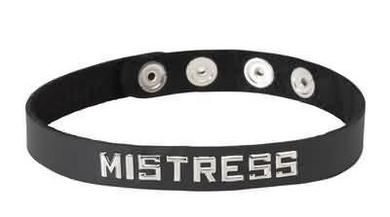 Sm Collar-Mistress - Click Image to Close