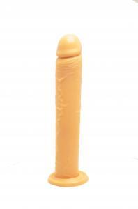 Dong with Suction Cup Flesh 10" - Click Image to Close