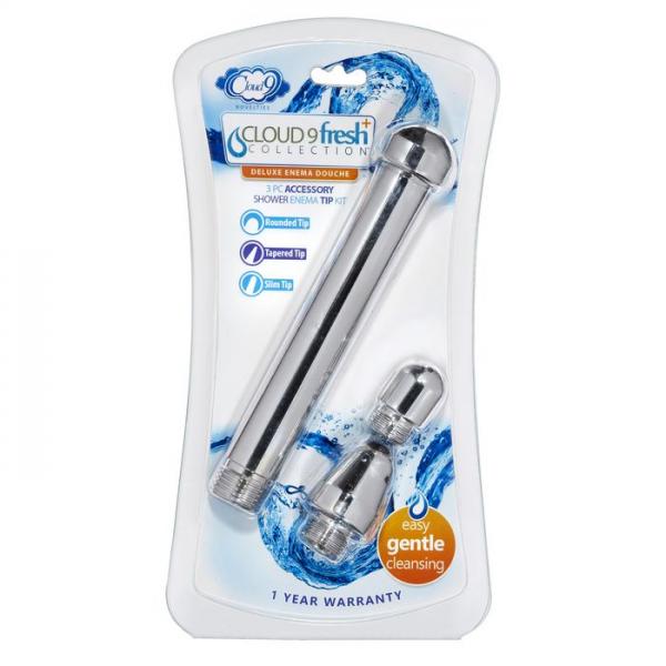Cloud 9 Fresh + Shower Enema Douche Accessory Tip Kit - Click Image to Close
