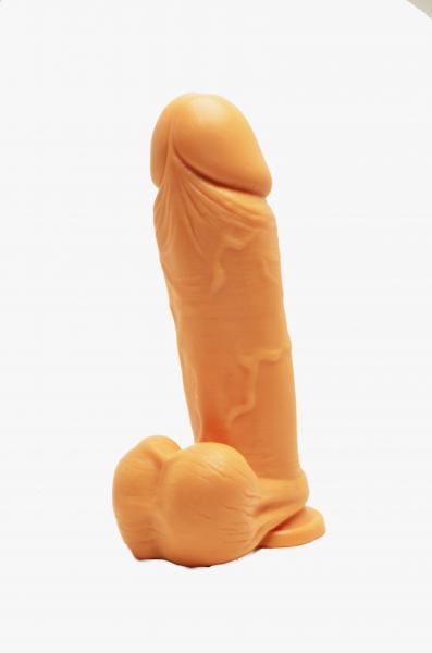 Thick Dong with Balls & Suction Flesh 9" - Click Image to Close
