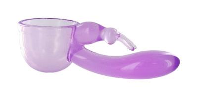 Rabbit Luver Wand Tip Attachment Packaged - Click Image to Close