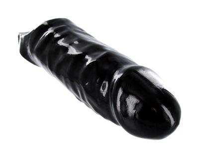 Black Mamba Cock Sheath XL Penis Extender - Click Image to Close