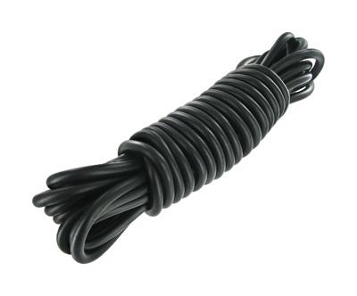 Karada Silicone Rope Black 20 Feet - Click Image to Close