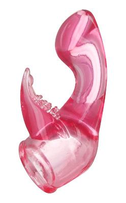 Pink Tulip Wand Attachment - Click Image to Close