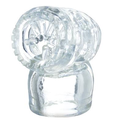Wand Essentials Vibra Cup Head Stimulator Attachment - Click Image to Close