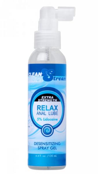 Extra Strength Relax Anal Gel Lubricant Desensitizing Spray 4.4oz - Click Image to Close