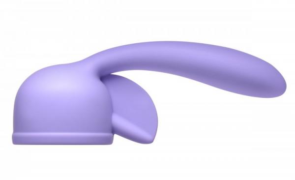 Fluttering Kiss Dual Stimulation Silicone Wand Attachment - Click Image to Close
