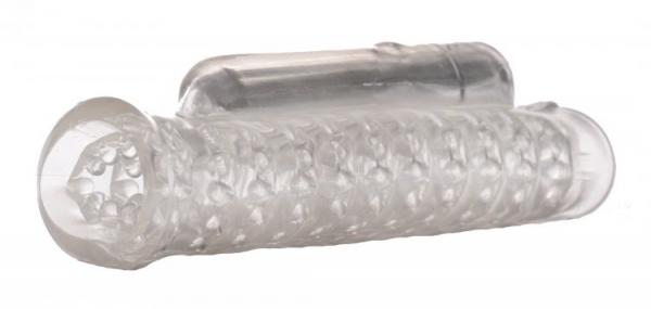 Palm-Tec Overdrive Vibro Sleeve Clear - Click Image to Close