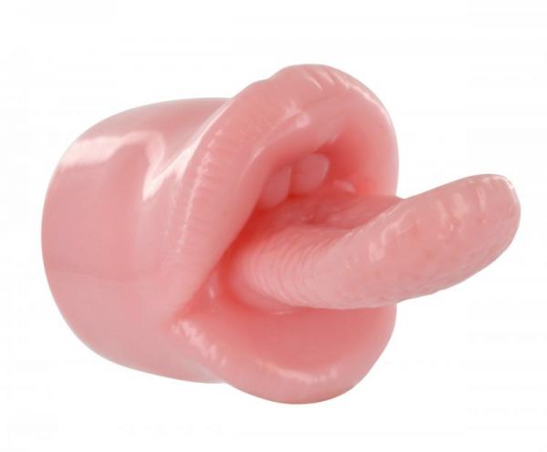 Tantric Tongue Realistic Oral Sex Wand Attachment - Click Image to Close