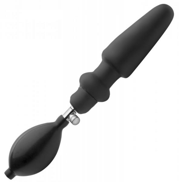 Expander Inflatable Anal Plug with Pump Black - Click Image to Close
