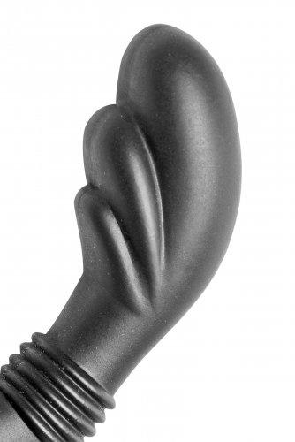 Cobra 2 P Spot Massager Cock Ring Black - Click Image to Close