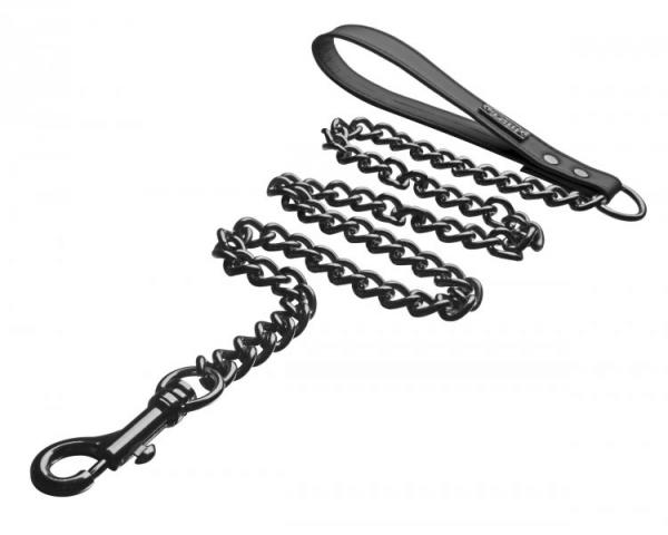 Tom Of Finland Metal Leash Gray - Click Image to Close